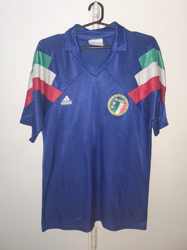 Camiseta Seleccion Italia adidas Equipment 1991 Talle M