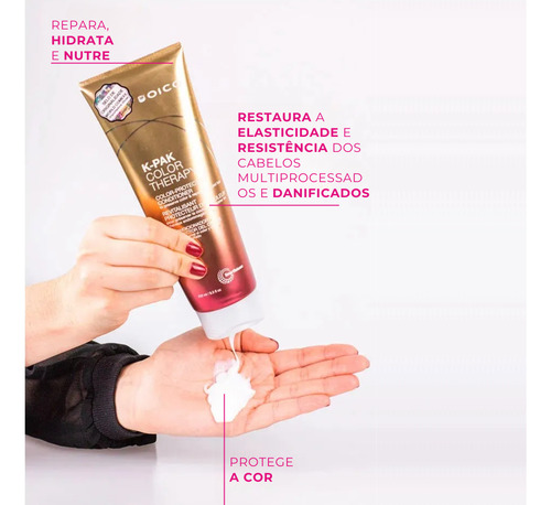 Joico Kit Color Therapy Shampoo 300ml + Cond 250ml + Brinde