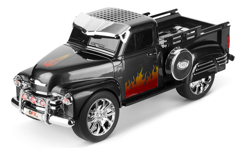 Qfx Bt-1953 Hot Rod Pick Up Truck Réplica De Altavoz Con Mic