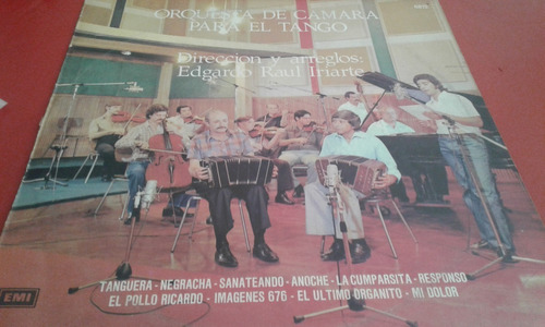 Orquesta De Camara Para El Tango (vinilo Usado)