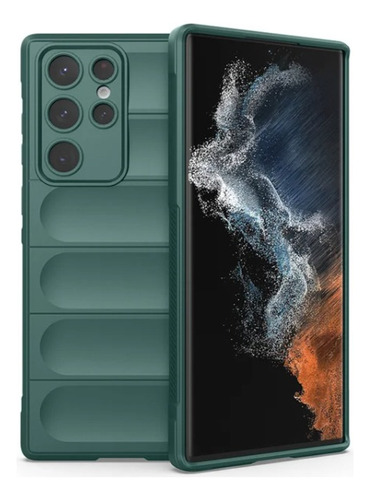Funda Reforzada P/ Samsung S25/ S25 Plus/ S25 Ultra Verde S25 Ultra