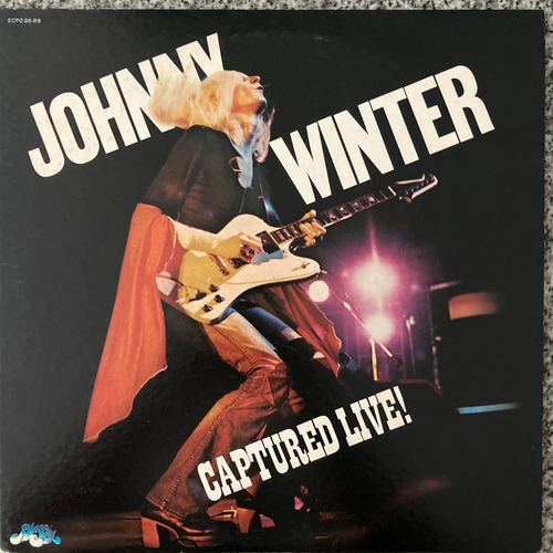 Vinilo Captured Live Johnny Winter Ed. Japonesa Che Discos