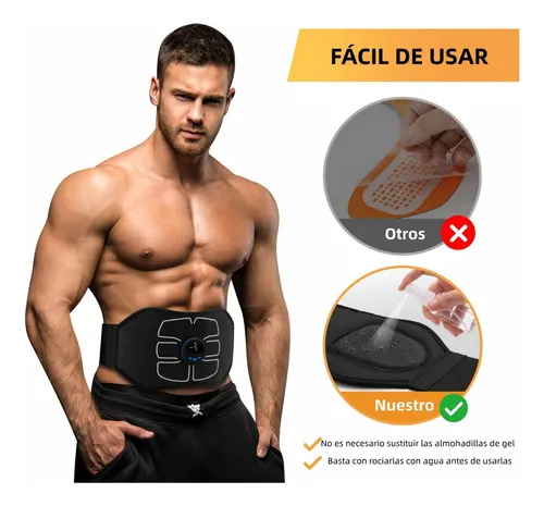 Cintur n De Masaje Abdominal Masajeador Abdominal Ems Pulse