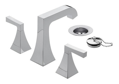 Combo Griferia Fv Urbano Lever Cr Lavatorio Bidet Ducha     