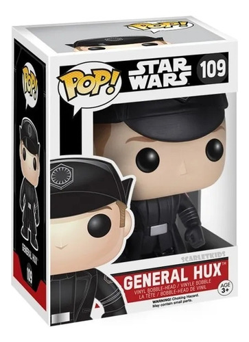 Funko Pop Star Wars General Hux 109 Original Scarlet Kids