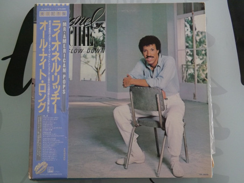 Lionel Richie - Cant' Slow Down (*) Japón 
