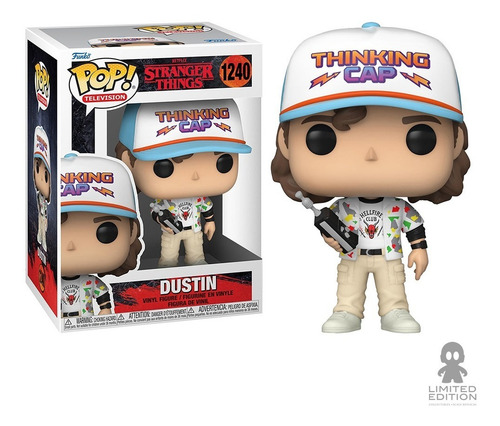Funko Pop Stranger Things S4 Dustin Hellfire Club Original
