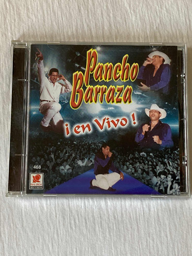 Pancho Barraza / En Vivo Cd2001 Mx Impecable