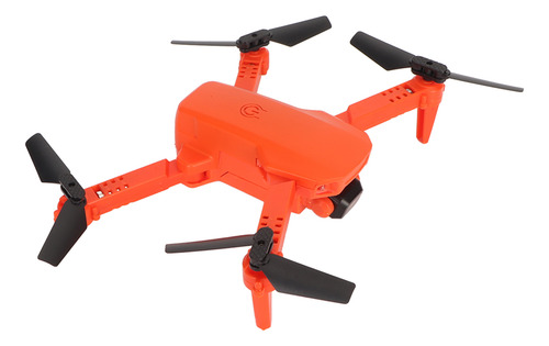 Mini Dron Cuadricóptero Naranja 4k Con Doble Cámara Hd, Ante