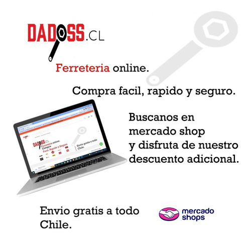 Imagen 2 de 2 de Llave Chicharra 1 Pulgada Mango De Metal Force (8028650)