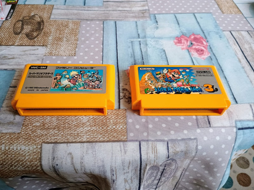 Juegos Nes Famicom Super Mario Bros Y Super Mario 3