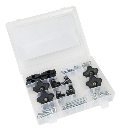 Powertec 71173 - Kit De Herramientas De GuĂa En T Con Pomos