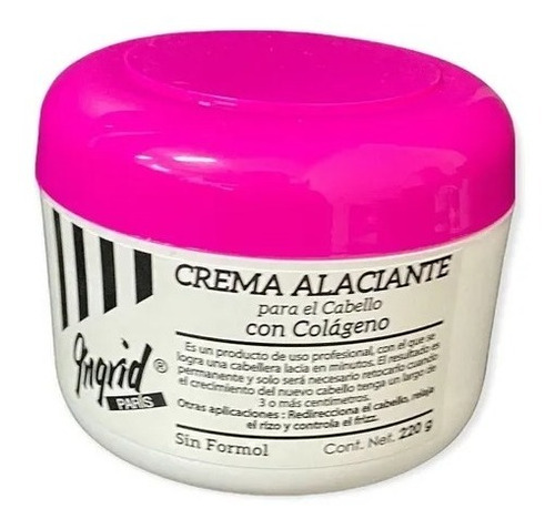 Crema Alaciado Permanente Ingrid Formula Proecional