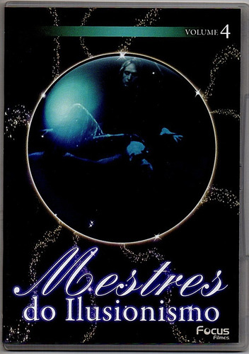 Dvd Mestres Do Ilusionismo - Volume 4