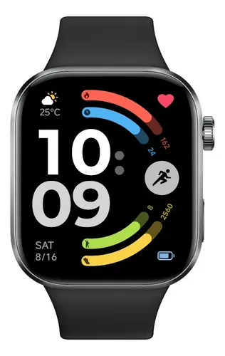 Relógio Xiaomi Redmi Watch 6 preto preto