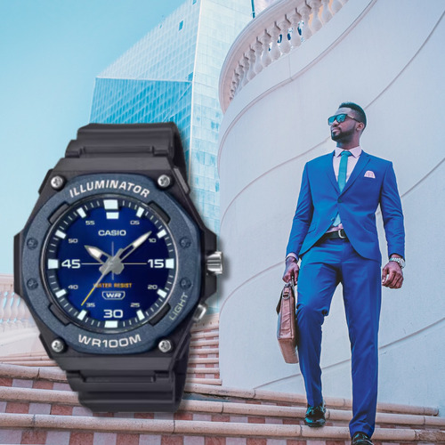 Reloj Casio Hombre Mw-620h Resistente Al Agua 100m Colores