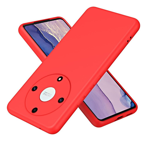 Funda Case For Huawei Honor X9a Soft Feeling Antishock Rojo