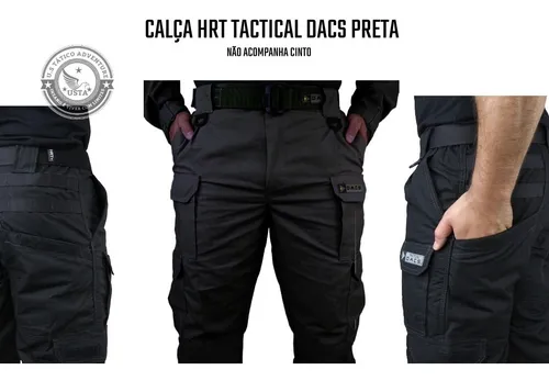 Calça Tática Dacs Hrt Rip Stop Cor Tan Masculino - PraMil Artigos