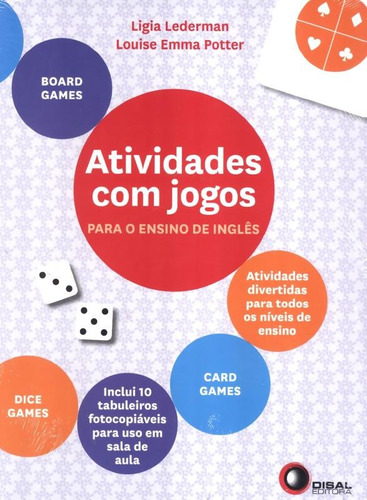 Atividades com jogos para o ensino de inglês, de Lederman, Ligia. Bantim Canato E Guazzelli Editora Ltda, capa mole em português, 2013