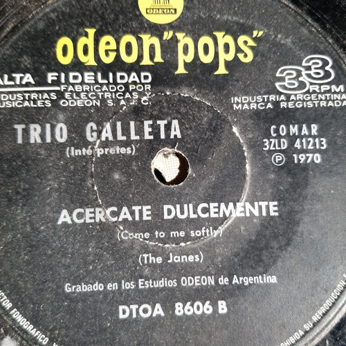 Simple Trio Galleta  Odeon Pops C17