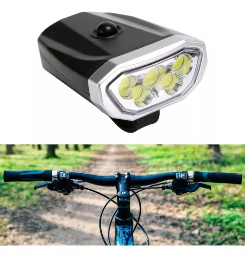 Luces Bicicleta Recargable Luz Delantera Y Trasera Linterna Color Unico