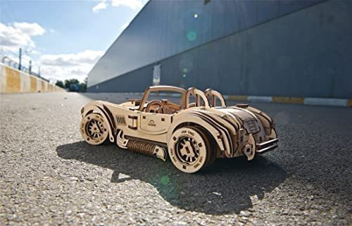 Kit De Maquetas De Coches Antiguos Ugears, Modelo Drift Cobr