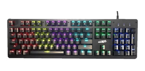 Teclado Mecanico Gamer Sentey Rainbow Switch Outemu Red