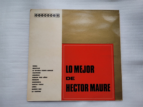 Hector Maure Lo Mejor De  Disco Vinilo Lp]]]
