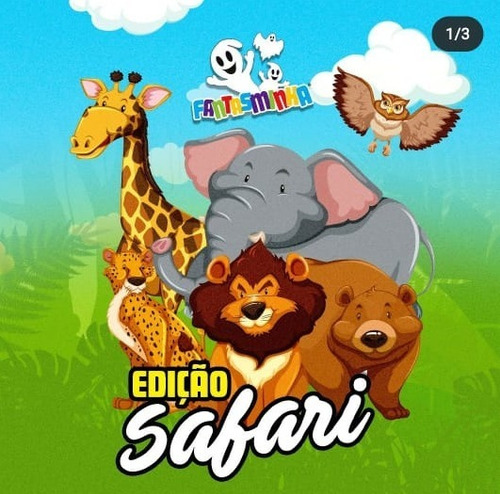 Imagem 6 de 9 de Estalos Fantasminha 100 Caixinhas Safari - Biribinha
