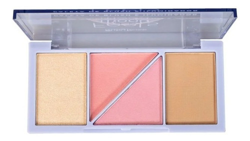 Paleta Ruby Rose Feels Mood Blush E Iluminador Hb-75291/1