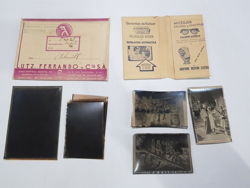 Imagen 6 de 10 de Antigua Fotografía Sobres Estuches Negativos Lote Mag 58646