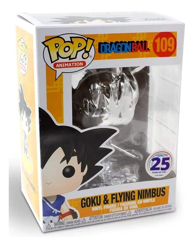 Funko Pop Goku Y Nube Voladora Cromado Dragon Ball