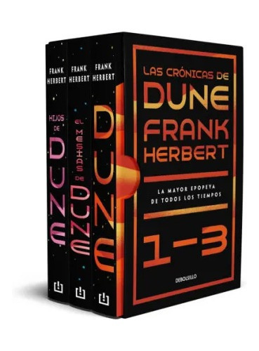 Estuche Crónicas De Dune - Trilogía Dune + Mesías + Hijos