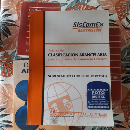Imagen 4 de 4 de Código Aduanero,cód.comercio,diccionario Aduanero Y Nomencla