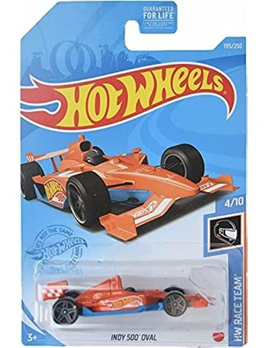 Hot Wheels Indy 500 Oval - Race Team 4/10 [naranja/azul] 19