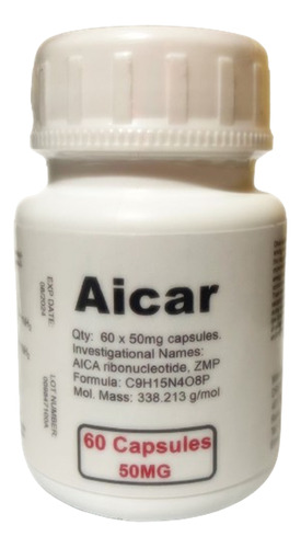 Suplemento Sarms Aicar 50mg X 60 Caps Eeuu Alta Calidad