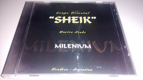 Cd Disco Grupo Oriental Sheik Milenium Musica Arabe
