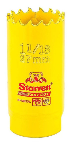Serra Copo Fast Cut Bi-metal 1.1/16  27mm Fch0116-g Starrett