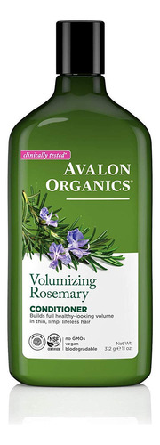 Avalon Organics Acondicionador, Romero Voluminizador, 11 On