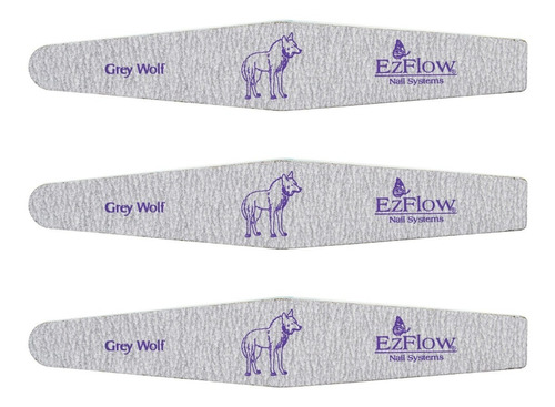 Ezflow Kit X3 Grey Wolf Pro File Lima Uñas Esculpidas 150