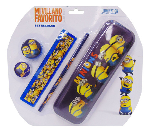 Cartuchera Con Accesorios Minions