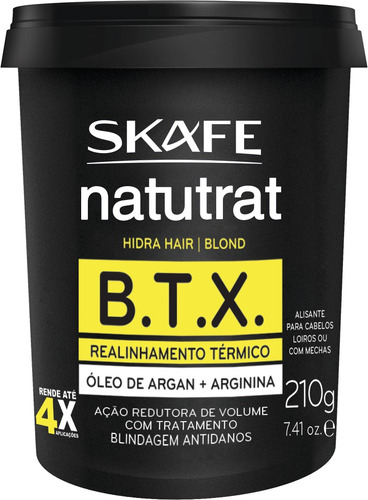 Botox Natutrat Skafe Blond 210g - g a $491