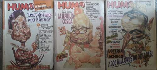 Lote De 3 Revistas Antiguas * Humor *  Año 1985