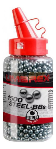 Balines Esfericos De Acero Umarex 4,5mm X 1500 Unidades 