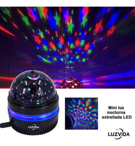 2 Pzs Luces Rgb Dj Led Luz De Fiesta Escenario Disco Lampara