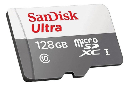 Sandisk Ultra 128gb Microsd Uhs-i C10 Adaptador Sd
