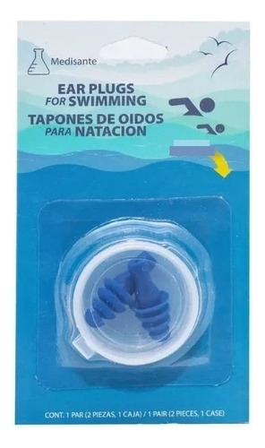 Tapones De Oídos Para Natación Medisante