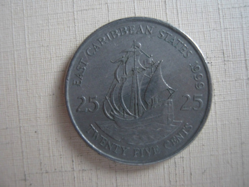 East Caribbean States 25 Cent  Km 14