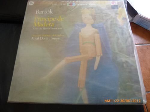 Vinilo Lp Bartok El Principe De Madera (u495