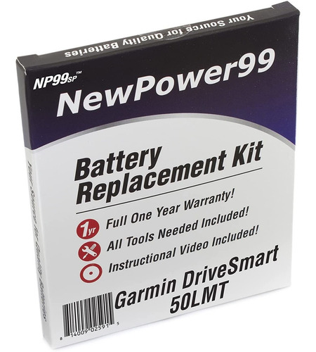 Bateria Para Garmin Drivesmart 50lmt